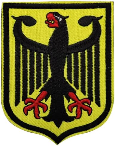 Германија орел германско знаме тактичко оружје извезени закрпи за закрпи морал тактика воена везење кука и јамка на задниот дел на