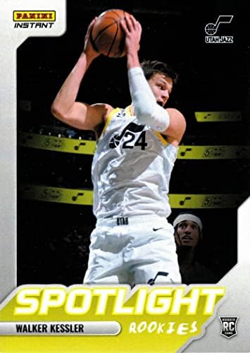 2022-23 Panini Instant Spotlight Rooksies Basketball Rs.22 Walker Kessler Rookie Card Jazz - Само 965 направени!