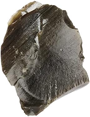 GemHub Природно црно опсидијанско лекување кристал лабав скапоцен камен 135,50 КТ груба црна опсидијан
