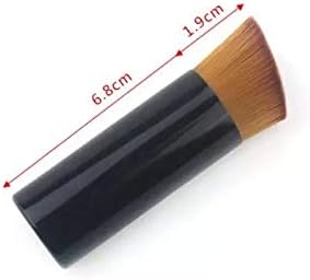 Четка за шминка Jahh 1 парче синтетичка коса Фондација за руменило за шминка долга рачка единечна четка за шминка