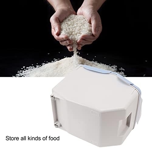 Запечатен сад со храна, безбеден пластичен сад за складирање ориз за домаќинство со чаша со жито
