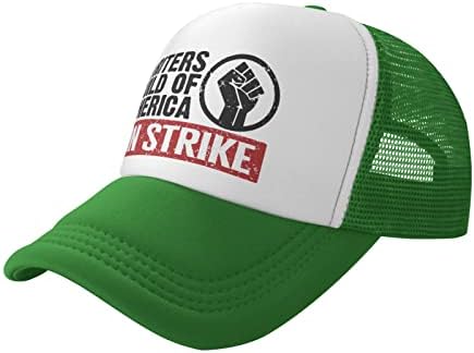 Писатели еснаф на Америка на штрајкувач капи за камиони жени мажи со мала тежина анти АИ разговорници WGA бејзбол капа