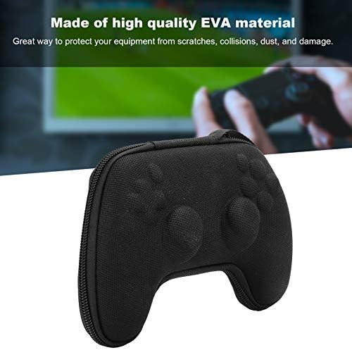 Случај за носење за PS5 EVA Travel Tabs Portable Storage Case GamePad Case Case Protective GamePad Case Anti -Dust ShockProof за PS5