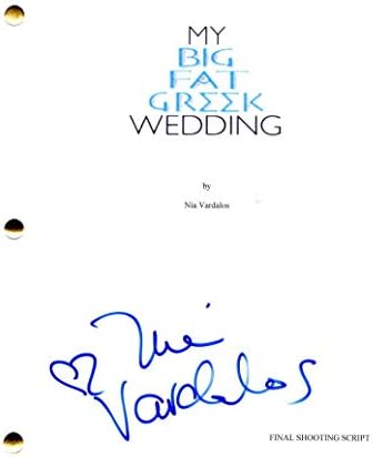 Нија Вардалос потпиша автограм - Мојата голема масна грчка свадба скрипта за целосна филмска свадба