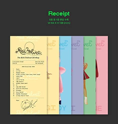 Mefenny Red Velvet - Финалето на фестивалот Reve [Scrapbook Ver.] Албум+Дополнителни фото -картички сет