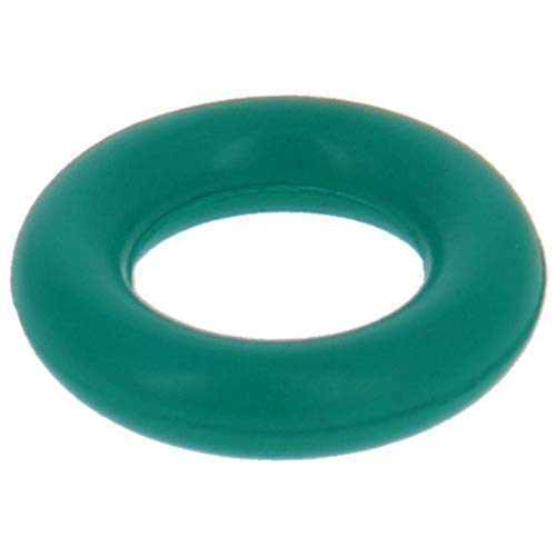 Bettomshin 1pcs флуор гума О-прстени, 0,08 x0.35 x0.2 Зелена метрика за запечатување на запечатување за заптивки за водовод и додатоци