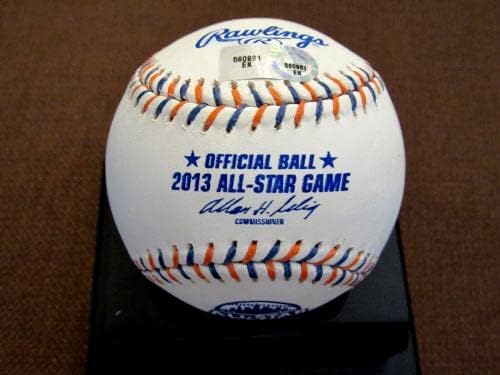 Oseозе Фернандез Мајами Марлин потпиша автоматска игра AllStar Game Oml Baseball MLB Auth - Автограм безбол