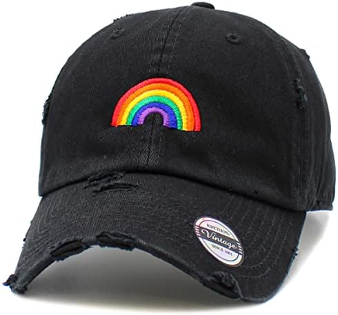 Гроздобер гордост Виножито срце ЛГБТК потресено тато тато бејзбол капа тато капа прилагодлива