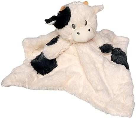 Sona G Designs персонализирана крава loveубовна безбедносна ќебе со штракаат - извезено име