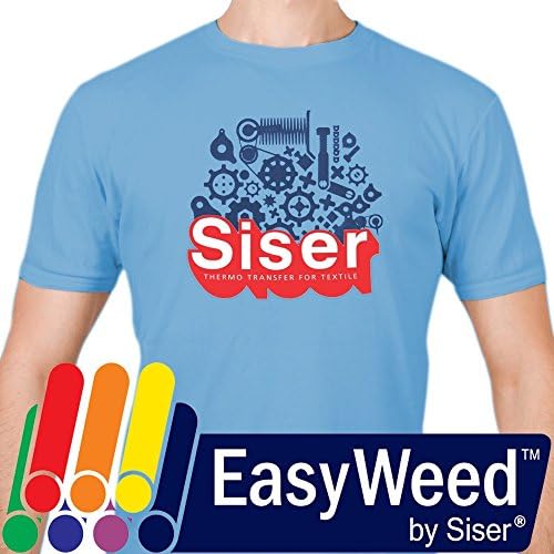 Siser Easyweed Transfer Transfer Vinyl HTV за маици 12 инчи од ролна од 3 стапки