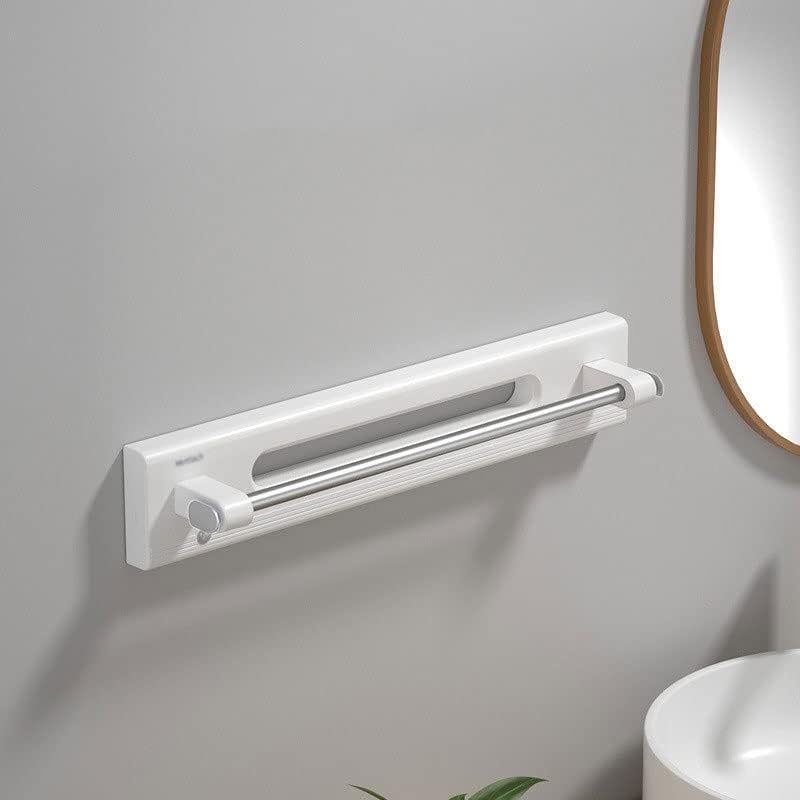 ZCMEB LED индукциски држач за лесни крпи без дупчење 1/2 прачки крпи за бања додатоци за бања додатоци за бања