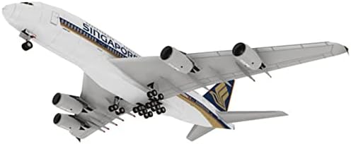 ТЕКЕЕН 1/120 Скала хартија A380 Сингапур ерлајнс модел на модел на модел на хартија