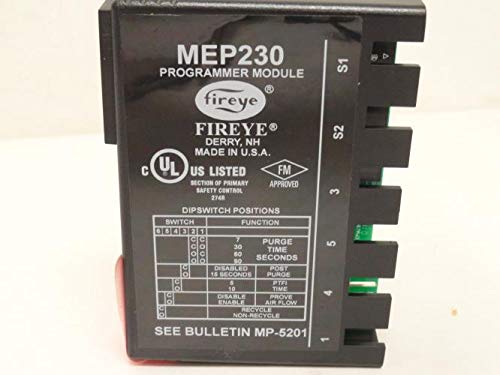 Fireye Mep230 Micro M Programmer модели за употреба со MEC120 и MEC 230 шасија