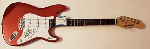 Hloe X Halle Hand потпишана автограмска електрична гитара поп -starвезда BGS BB76319