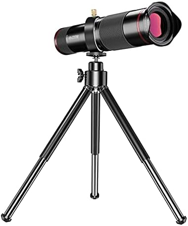ZLXDP 48X Оптички телескоп Телефото леќи клип за мобилна мобилна камера со селфи статив
