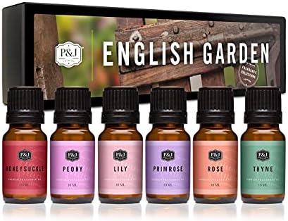 Пакет за тргување со P&J | Цветен сет и англиска градина сет | Масла за мириси од премиум одделение