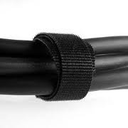 MJ мај 1803-OW-PB/B-75 Velcro Brand, 3/4 широк, една обвивка, кука едната страна/јамка едната страна, должина од 75 ', црна