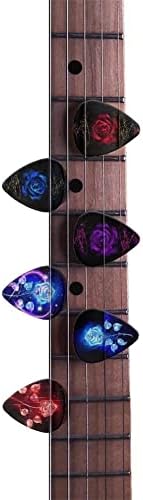 Кијахуан цртани пилиња за гитара за гитара за женски девојки за бас електрични акустични гитари 6 пакувања 0,96мм
