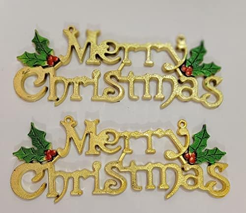 Среќна Божиќна ознака за декорација | Ознака за подароци за Божиќен фестивал | Ставка за декор за оваа празнична сезона за затворено и на