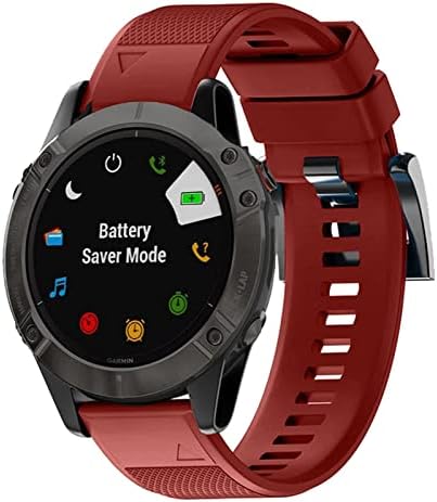Ttucfa Smart Watch Band Ремен За Гармин Феникс 7 7X 6 6X 5X 5 3HR 935 945 Ремен За Брзо Ослободување Силиконска Нараквица Часовник