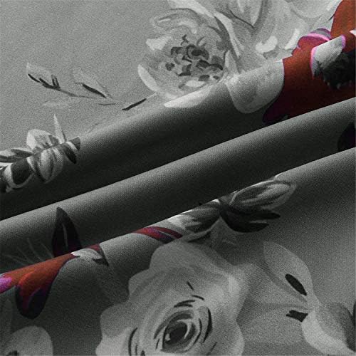 Andongnywellенски моден обичен цвет цветник на вратот на врвовите на вратот со кратки ракави печатени блузи туники