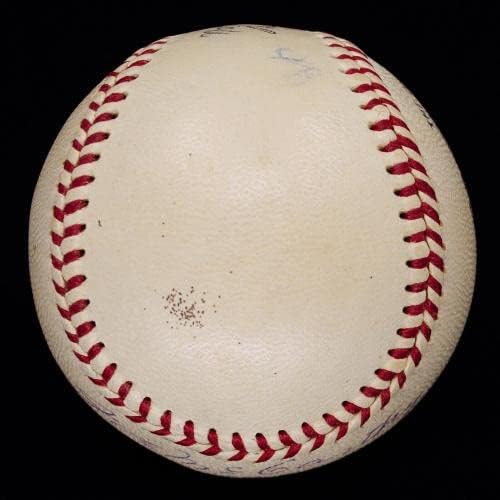 Исклучителен Џо Мекарти 1956 Единствен Потпишан САМО Бејзбол Хоф Д. 1978 ЏСА Лоа-Автограм Бејзбол