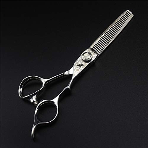 Комплет за ножици за сечење на коса XJPB, 6.0inch, со шема, дополнителни остри ножици за сечење на косата професионален бербер