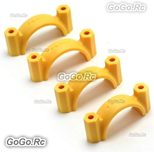 Gogorc Tarot PTZ Gimbal Clip Clip φ25mm жолта за јаглеродна цевка - TL100A01-02