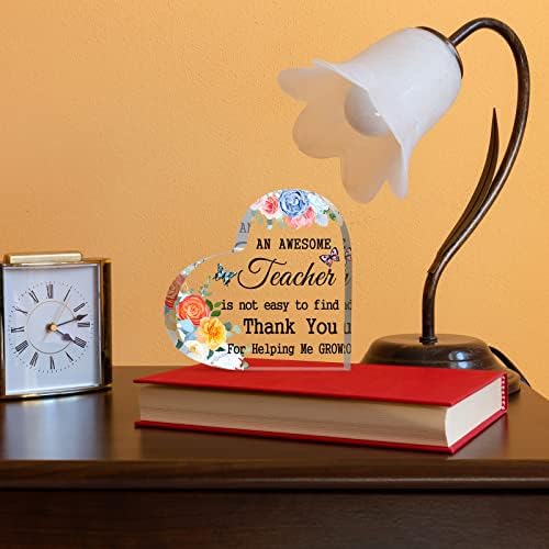 Класа Од 2023 Година Подароци За Благодарност На Наставниците Акрилен Спомен И Подарок Со Хартиена Тежина За Благодарност На Наставникот Знак