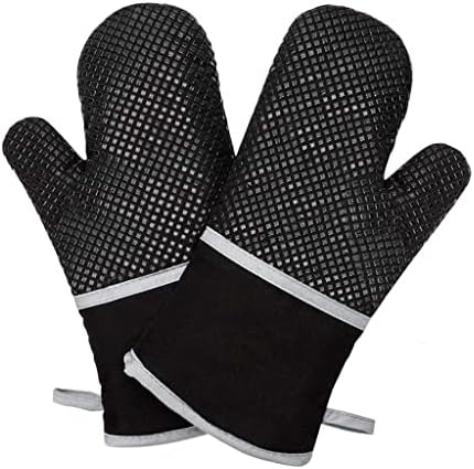 DNATS рерна ракавици кујнски ракавици отпорни на топлина отпорна на топлина против лизгање скара скара за печење камин