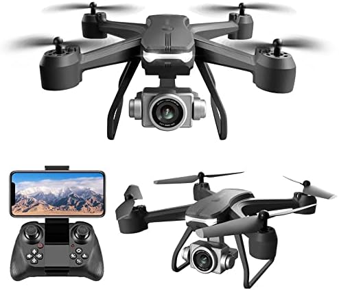 Quitoka RC Голем дрон со долг траење на батеријата 6K HD двојна камера со 4 оски авиони играчки далечински управувачки авиони отпорни