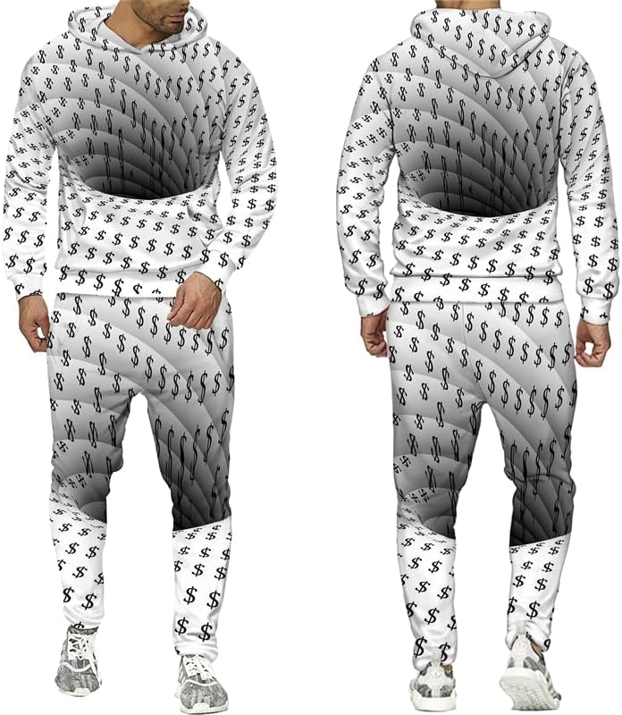 Човек Trackusit 3D печатени дуксери/панталони за џемпери Pantsенски тренерки Обични мажи за маж