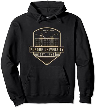 Универзитет Пурдју Универзитет Бејлермејкери значки пуловер Худи