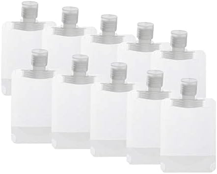 Преносни патувања за шминка за пакување торба за истекување на доказ за повторно полнење на шишиња со шампон за повторно користење