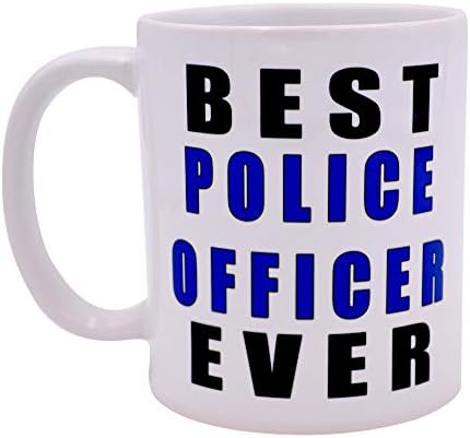 Rogue River Tactical Smuale Најдобар полицаец некогаш кафе кригла од новини, полицајци Подарок PD