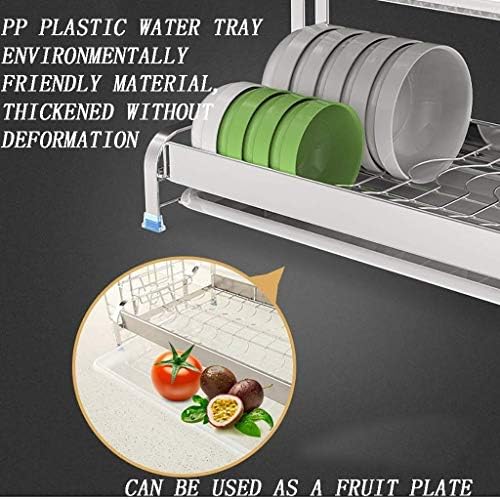 SDGH двослоен решетката од не'рѓосувачки челик за монтирање на wallидови, погоден за прибор за јадење, чинии, чинии, сапун, сунѓери