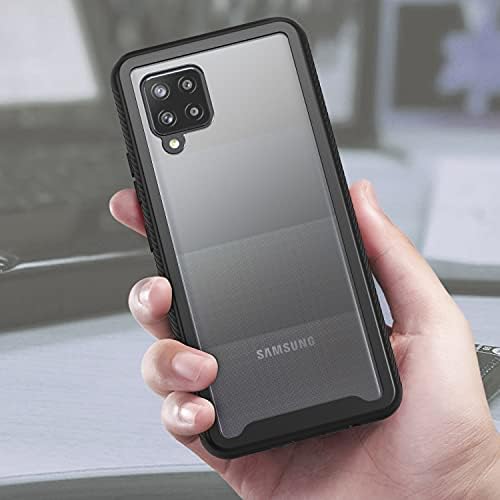Телефонски случај на CBUS со вграден заштитен капак на екранот за Samsung Galaxy A42 5G –– целото тело