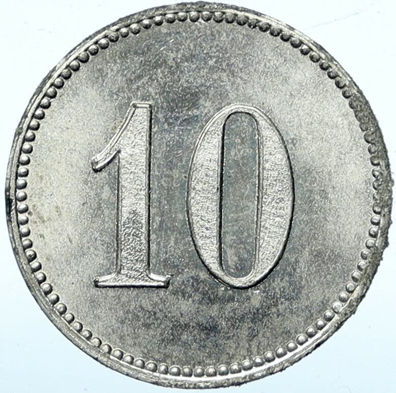 1655 ДЕ с1914 ГЕРМАНИЈА Затвореник На Воен ЗАРОБЕНИК првата светска Војна мун Монета Добар