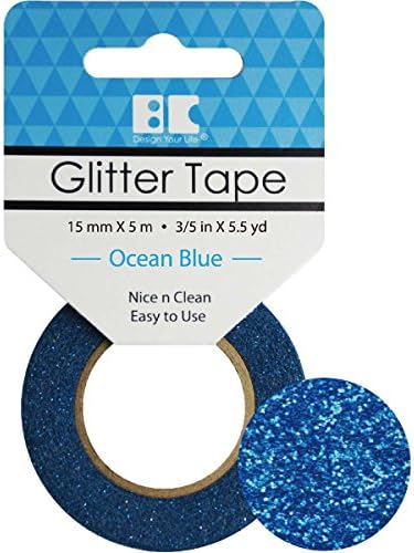 Најдобра лента за сјај за создавање - океан сина, 15мм5м
