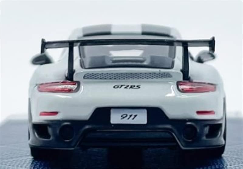 За Floz за Porsche за 911GT2RS спортски автомобил ограничено издание бело 1:64 Diecast Truck Prefuight Model