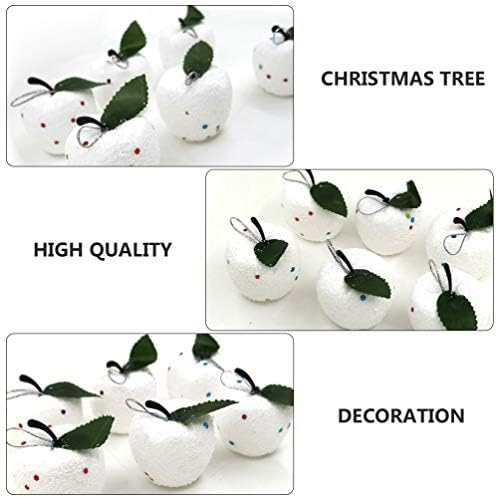 Valiclud Nativity Decor 30pcs пена овошје полистирен топки форми украси уметности и занаетчиски материјали за елка за празници за