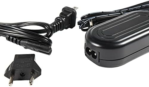 Adapter/Напојување на HQRP AC/напојување компатибилен со JVC GR-AX760 GR-AX760U GR-AX760US GR-AX761 GR-AX761U GR-AX761US Камкордер