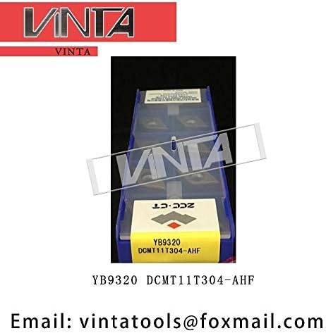 ФИНКОС 10 парчиња/Многу YB9320 DCMT11T304-AHF Cnc Карбид Вртење Инсерти Сечење Нож Алатки -