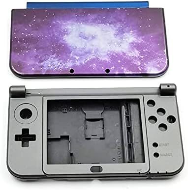 Нова 3DS XL Галаксиска школка куќиште куќиште 5 парчиња поставени замени, за Nintendo New3DS XL LL New3DSXL рачна конзола за игри, надворешна обвивка