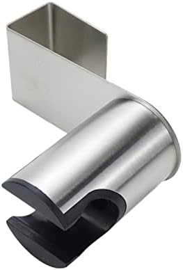 Faotup Не'рѓосувачки челик 304 тоалетот за распрскувач на тоалетот за прскање на тоалетот фиксирана база со кука сребро
