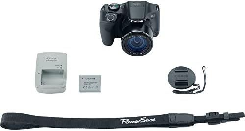 Канон PowerShot SX520 16Digital камера со стабилизиран зум со оптичка слика 42X со 3-инчен LCD