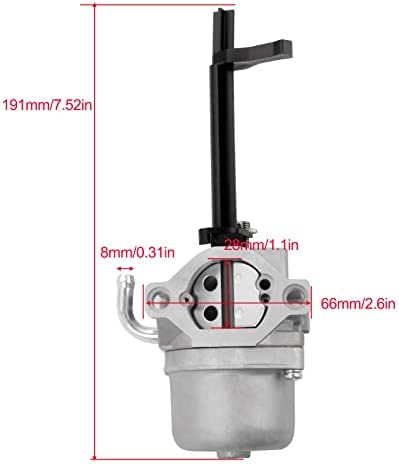 591378 Замена на карбураторот за Briggs & Stratton Snowblower 10HP 305 697978 796321 696132 696133 796322 697351 699958 6999666 698455 695918