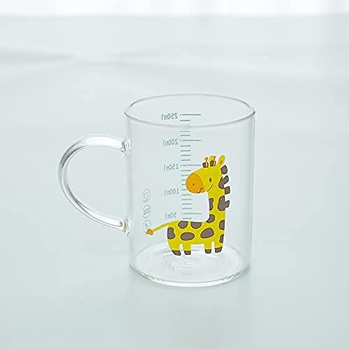 Лопо појадок млеко чаша, може да се загрева, симпатична цртан филм елен слама, чаша скала вода чаша