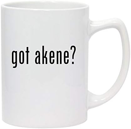 Производите од Моландра добија акене? - 14oz бела керамичка државна кригла кафе