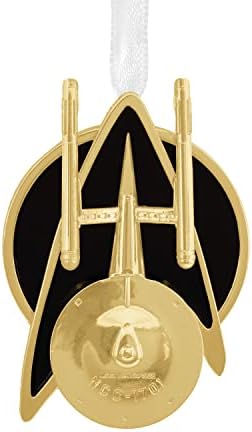 Hallmark Star Trek U.S.S. Божиќен украс на претпријатија, метал,
